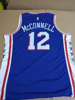 Men 12 T.J. McConnell Jersey Blue Philadelphia 76ers Jersey Fanatics