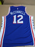 Men 12 T.J. McConnell Jersey Blue Philadelphia 76ers Jersey Fanatics