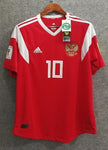 2018 Men Russia Jersey Home Stadium Soccer Jersey World Cup Jersey Fanatics