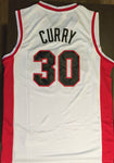 Men Davidson Wildcats 30 Stephen Curry Jersey White Swingman