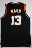 Men 13 Steve Nash Jersey Black Phoenix Suns Throwback Swingman Jersey