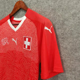 2018 Men Swiss Jersey Stadium Home Soccer Jersey World Cup Jersey Fanatics