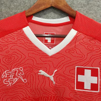 2018 Men Swiss Jersey Stadium Home Soccer Jersey World Cup Jersey Fanatics