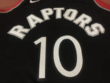 Men 10 DeMar DeRozan Jersey Black Toronto Raptors Jersey Swingman Fanatics