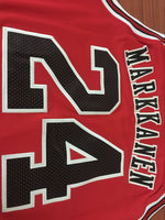 Men 24 Lauri Markkanen Jersey Red Chicago Bulls Swingman Jersey Fanatics