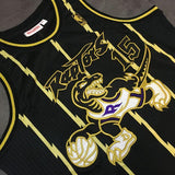 Men 15 Vince Carter Jersey Gold Hardwood Classics Toronto Raptors Jersey