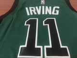 Men 11 Kyrie Irving Jersey Black Boston Celtics Jersey Swingman Fanatics
