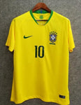 2018 Men Brazil Jersey Home Neymar Jersey Soccer World Cup Jersey Fanatics