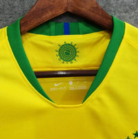 2018 Men Brazil Jersey Home Neymar Jersey Soccer World Cup Jersey Fanatics