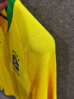 2018 Men Brazil Jersey Stadium Home Soccer Jersey World Cup Jersey Player