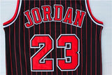 Men 23 Michael Jordan Jersey Black Chicago Bulls Jersey Hardwood Classics