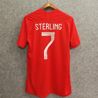 2018 Men England Jersey Away #7 Sterling Jersey World Cup Jersey Player