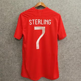 2018 Men England Jersey Away #7 Sterling Jersey World Cup Jersey Player