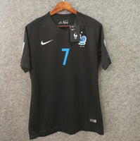2018 Men France Jersey Away #7 Griezmann Jersey World Cup Jersey Player