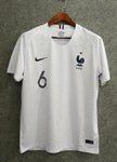 2018 Men France Jersey Away #6 Pogba Jersey World Cup Jersey Fanatics