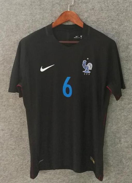 2018 Men France Jersey Away #6 Pogba Jersey World Cup Jersey Player