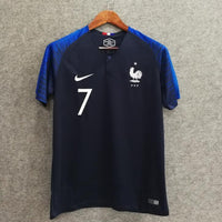 2018 Men France Jersey Home #7 Griezmann Jersey World Cup Jersey Fans