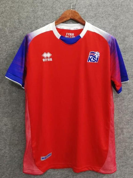 2018 Men Iceland Jersey Goalkeeper Soccer World Cup Jersey Fanatics
