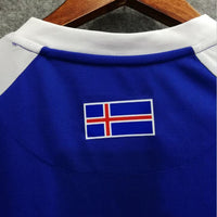 2018 Men Iceland Jersey Home Stadium Soccer World Cup Jersey Fanatics