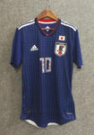 2018 Men No 10 Japan Jersey Stadium Home Soccer Jersey World Cup Jersey