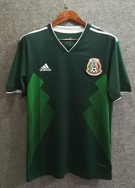 2018 Men Mexico Jersey Stadium Home Soccer Jersey World Cup Jersey Fanatics