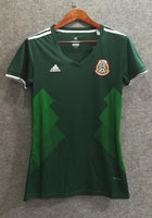 2018 Women Mexico Jersey Stadium Home Soccer Jersey World Cup Jersey