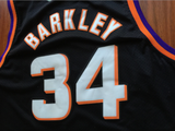 Men 34 Charles Barkley Jersey Black Phoenix Suns Swingman Fanatics