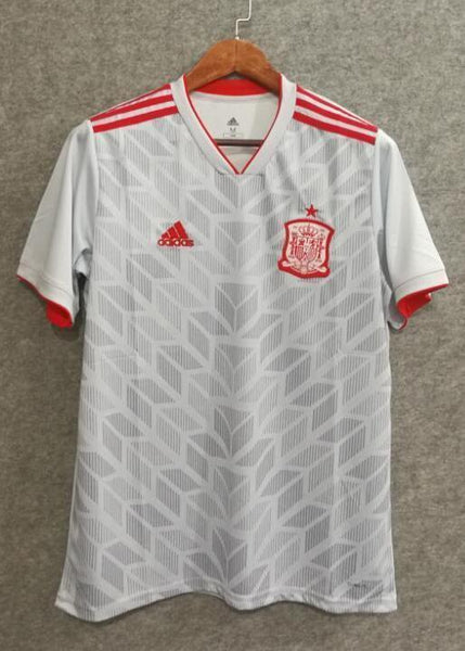 2018 Men Spain Jersey Stadium Away Soccer Jersey World Cup Jersey Fanatics