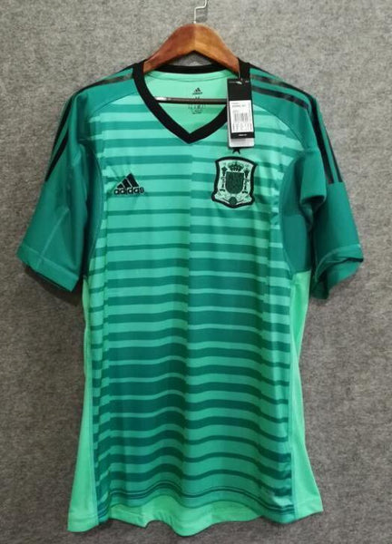 2018 Men Spain Jersey Goalkeeper Soccer Jersey World Cup Jersey