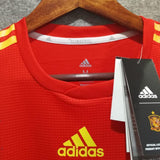 2018 Men Spain Jersey Home Stadium Soccer Jersey World Cup Jersey Player