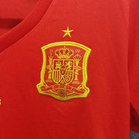 2018 Women Spain Jersey Home Stadium Soccer Jersey World Cup Jersey